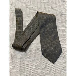 Valerio Garati green brown silk tie